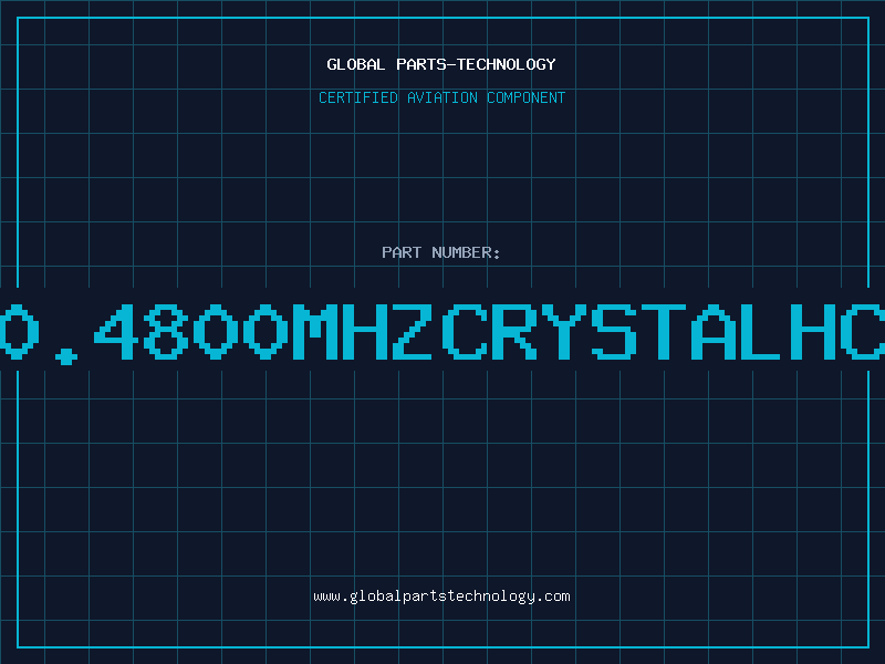 Aviation Part 20.4800MHZCRYSTALHC4