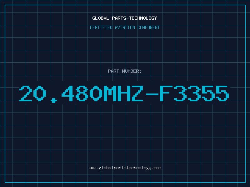 Aviation Part 20.480MHZ-F3355