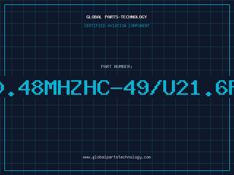 Aviation Part 20.48MHZHC-49/U21.6PF