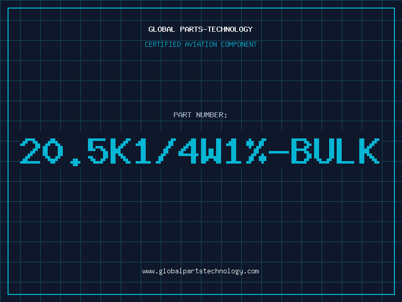 Aviation Part 20.5K1/4W1%-BULK