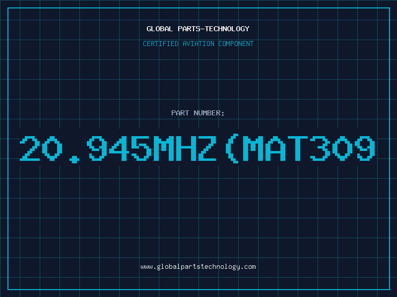 Aviation Part 20.945MHz(MAT309