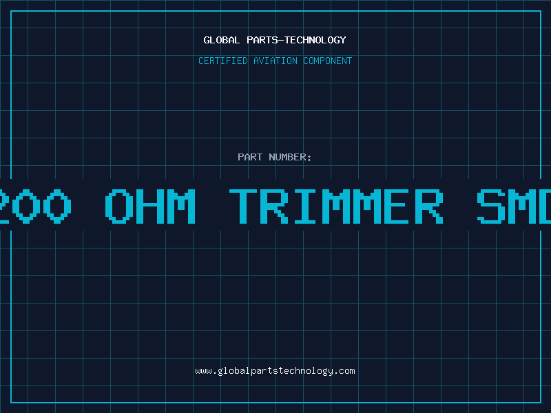 Aviation Part 200 OHM TRIMMER SMD