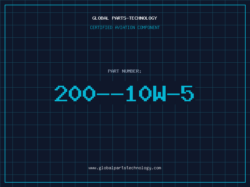 Aviation Part 200--10W-5