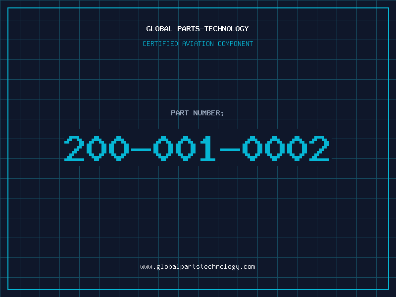 Aviation Part 200-001-0002