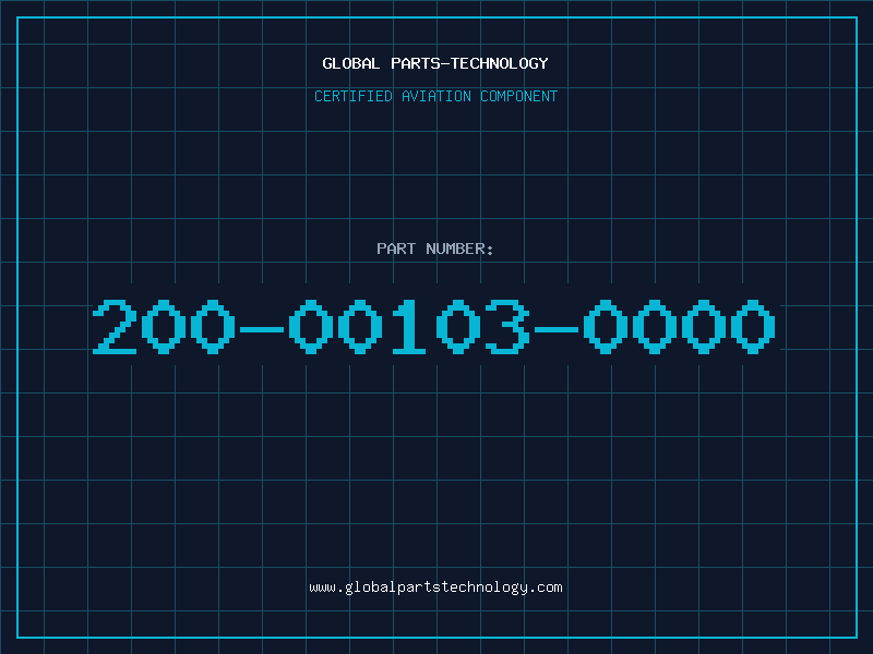 Aviation Part 200-00103-0000