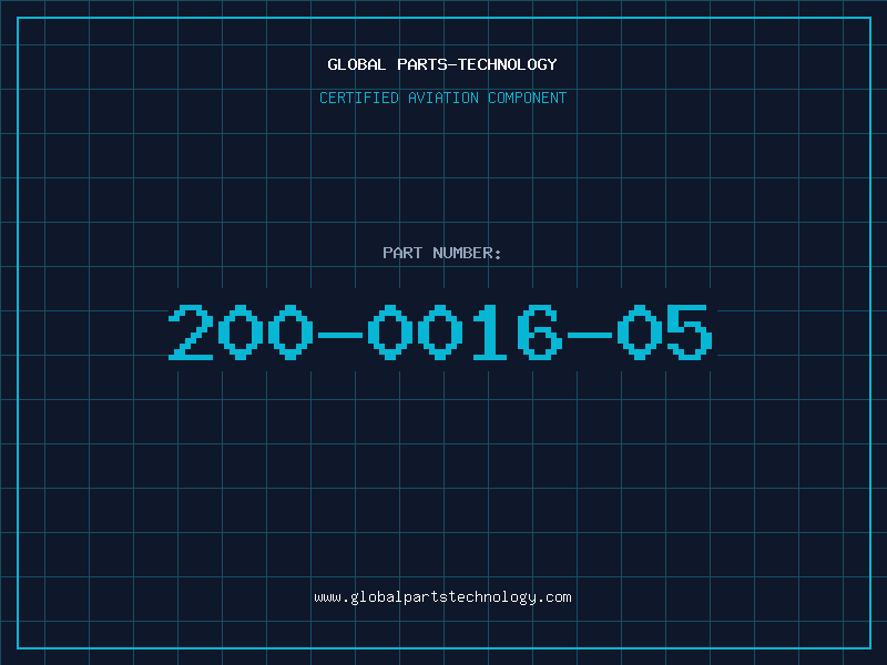 Aviation Part 200-0016-05