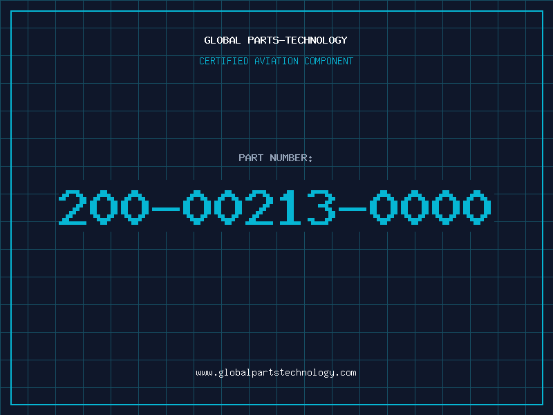 Aviation Part 200-00213-0000