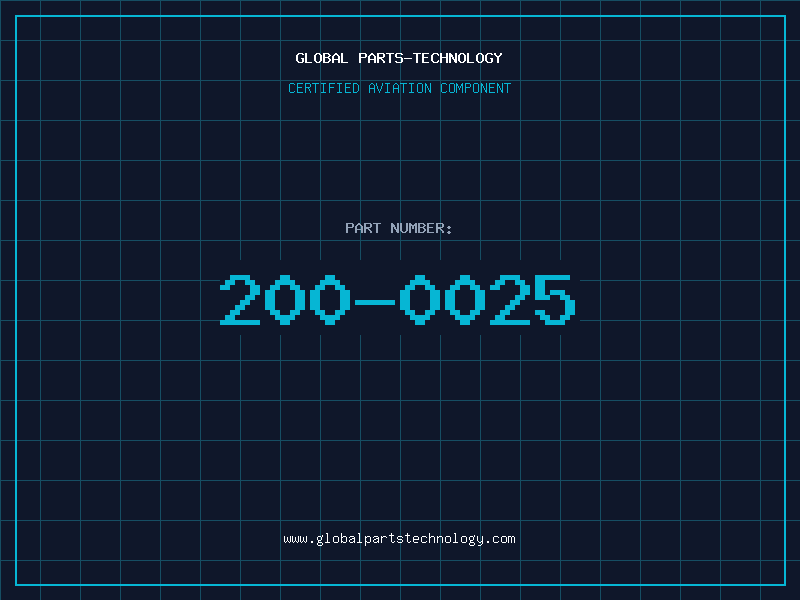 Aviation Part 200-0025