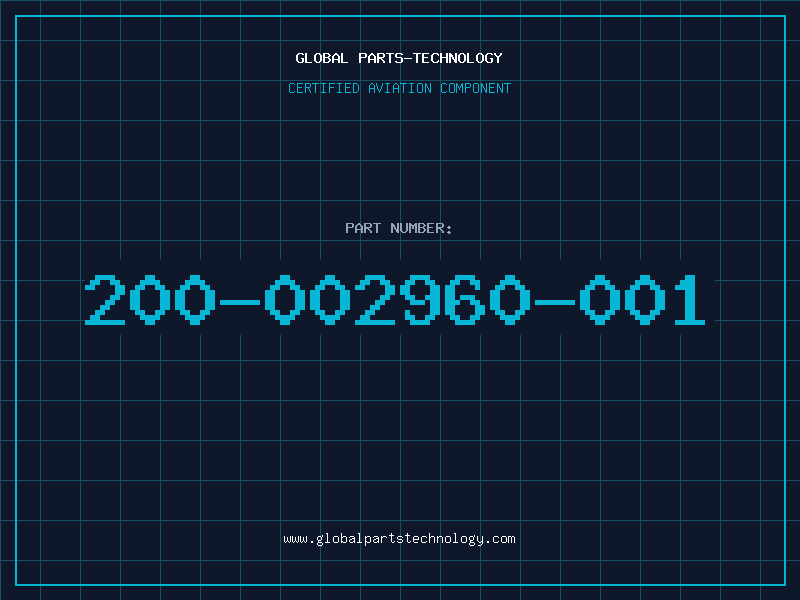 Aviation Part 200-002960-001