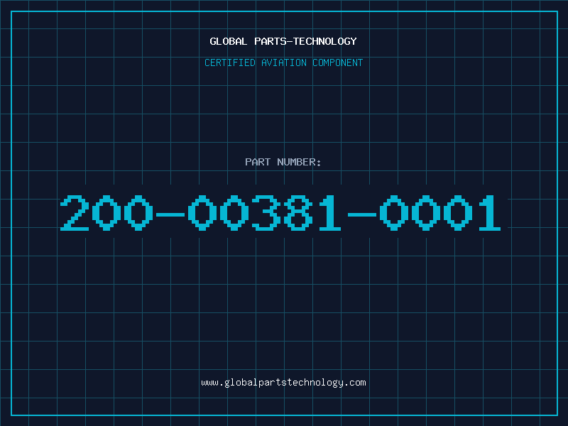 Aviation Part 200-00381-0001