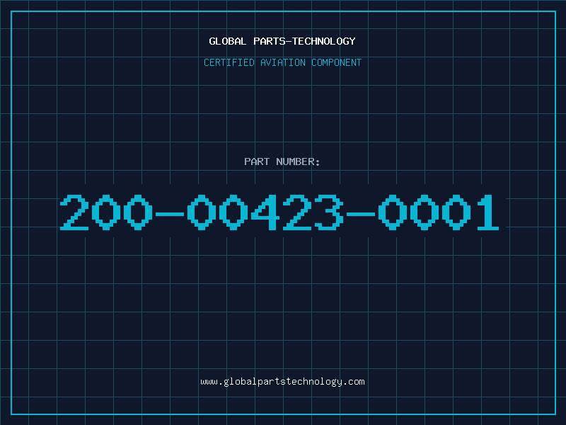 Aviation Part 200-00423-0001