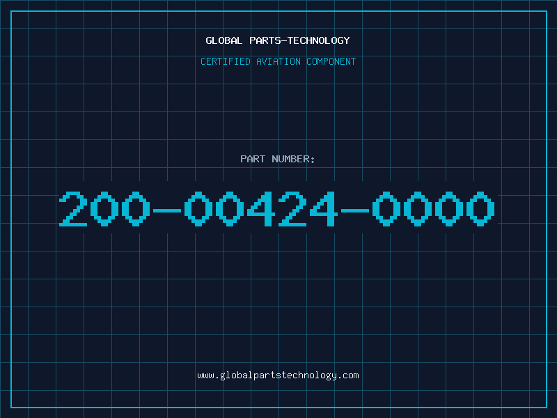 Aviation Part 200-00424-0000