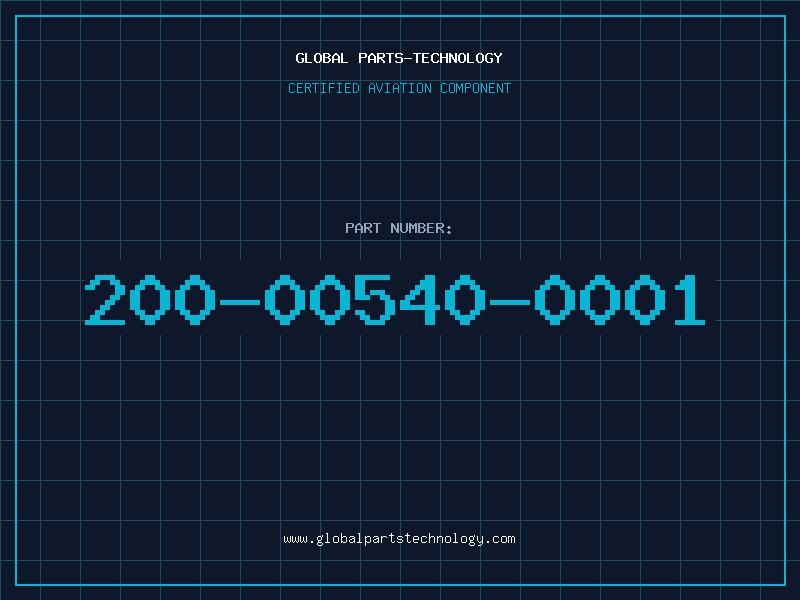 Aviation Part 200-00540-0001