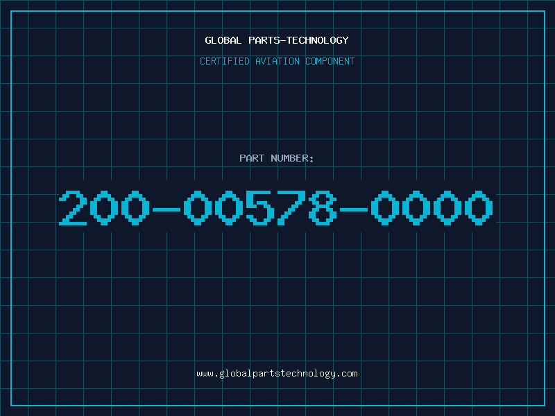 Aviation Part 200-00578-0000