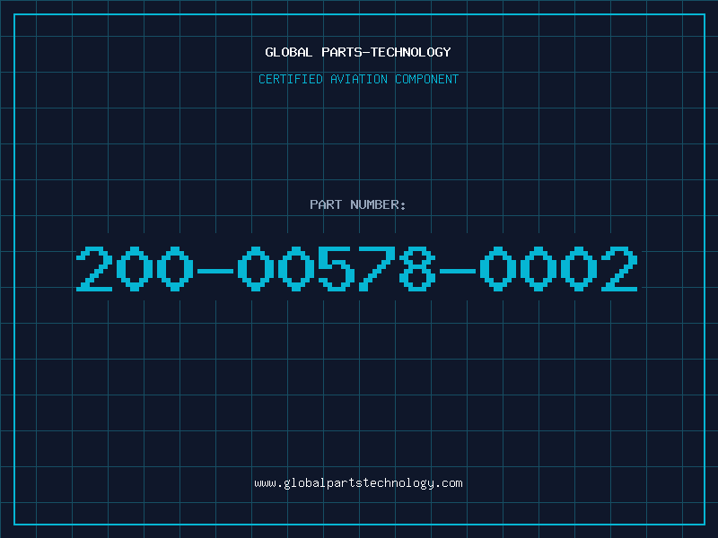 Aviation Part 200-00578-0002