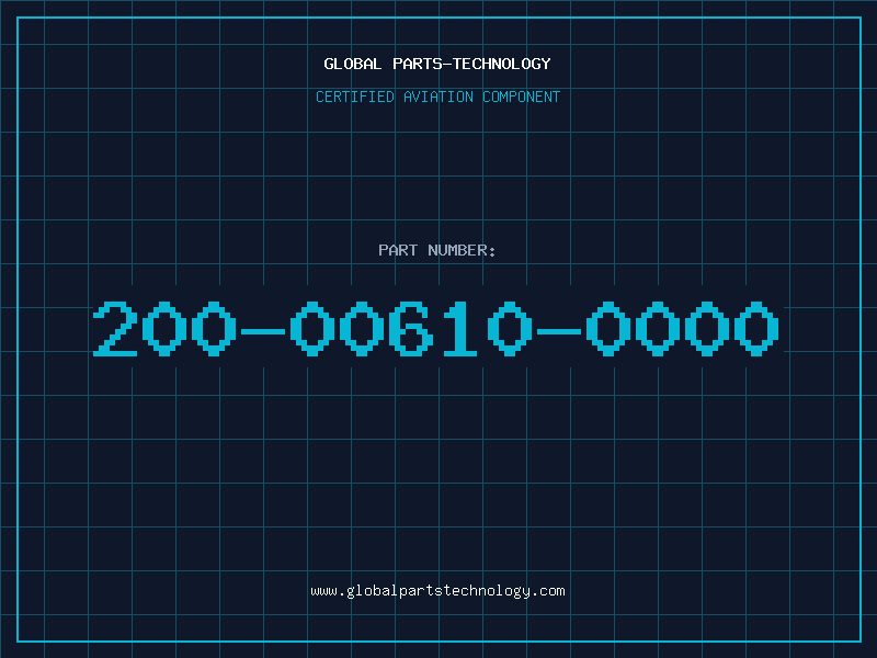 Aviation Part 200-00610-0000