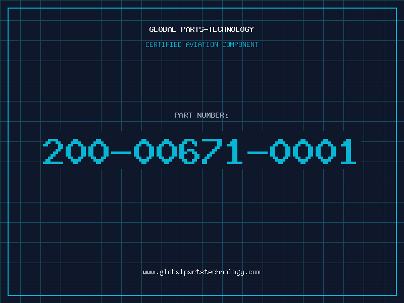 Aviation Part 200-00671-0001