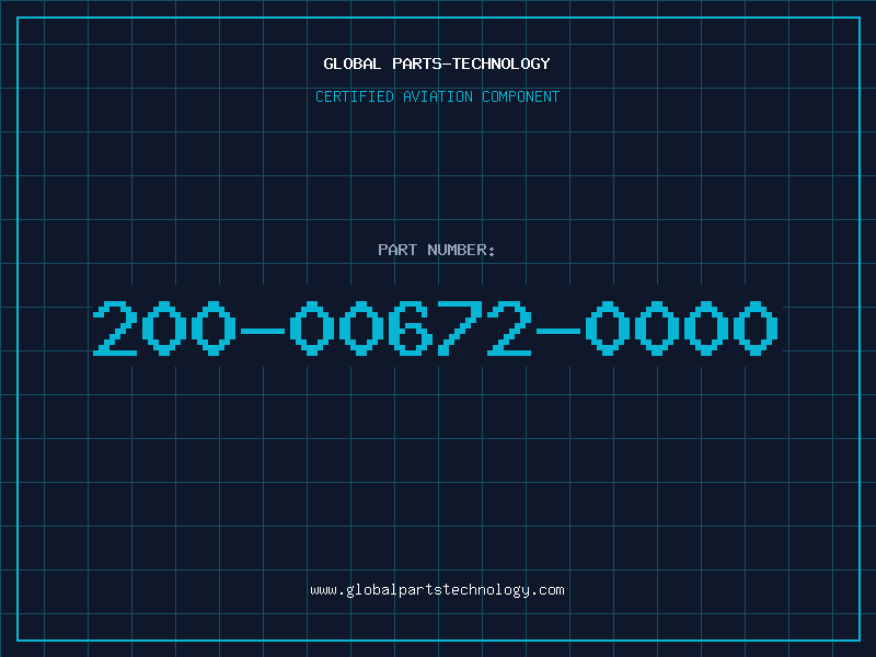 Aviation Part 200-00672-0000