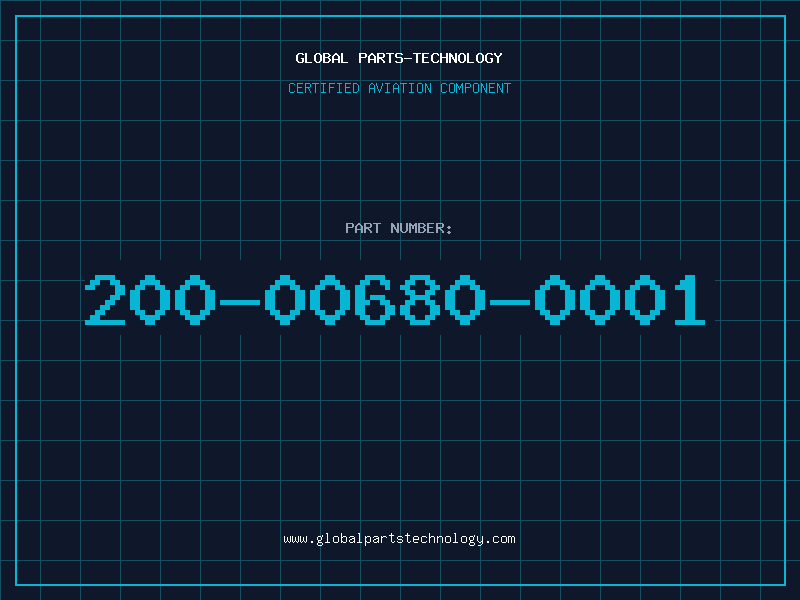Aviation Part 200-00680-0001