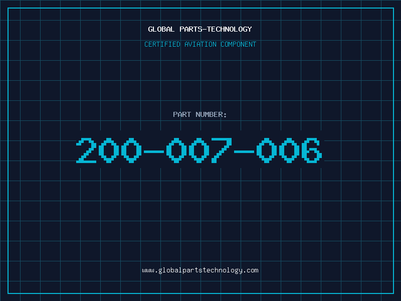 Aviation Part 200-007-006
