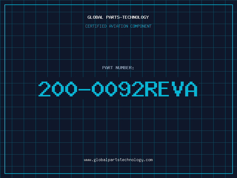 Aviation Part 200-0092REVA