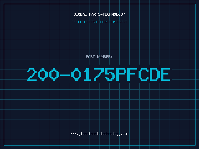 Aviation Part 200-0175PFCDE