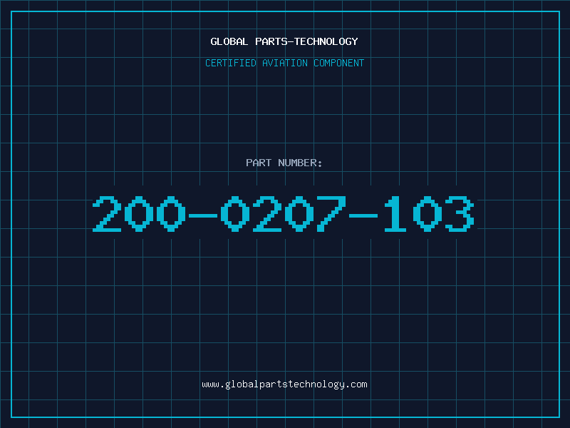 Aviation Part 200-0207-103