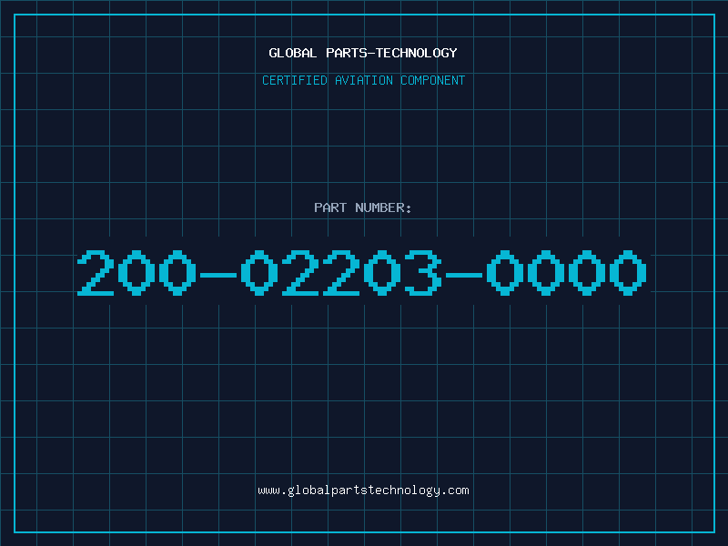 Aviation Part 200-02203-0000