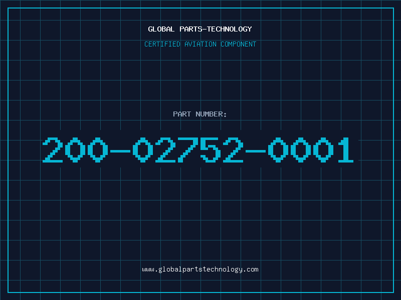 Aviation Part 200-02752-0001