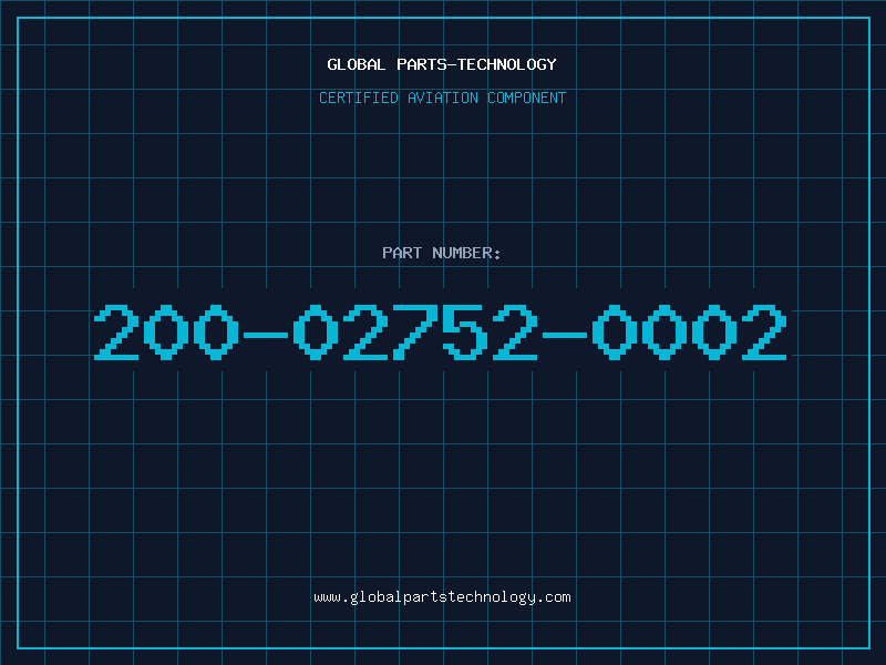 Aviation Part 200-02752-0002
