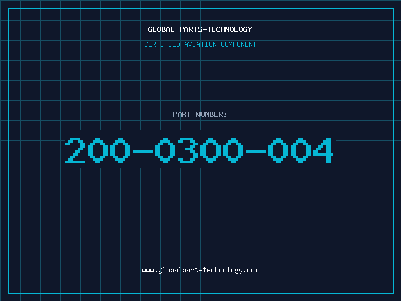 Aviation Part 200-0300-004