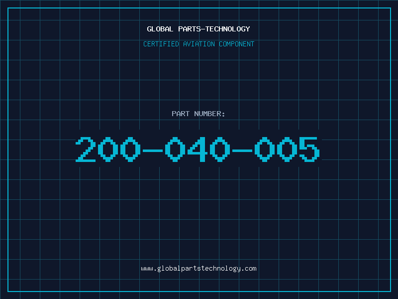 Aviation Part 200-040-005