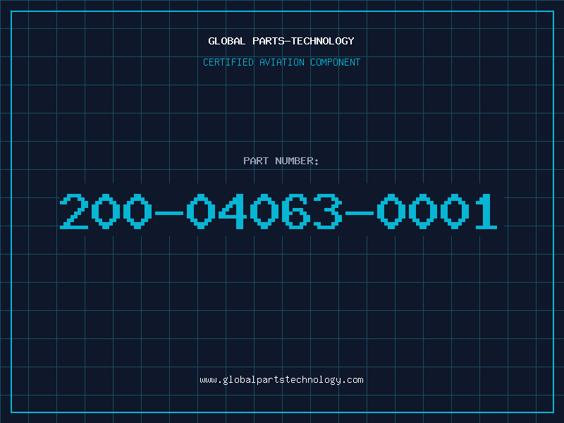 Aviation Part 200-04063-0001