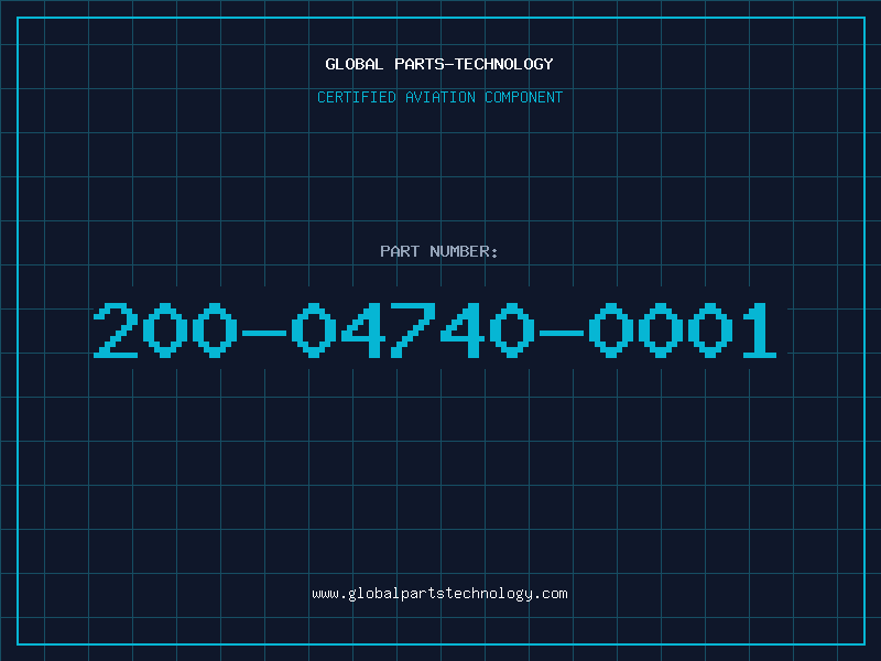 Aviation Part 200-04740-0001