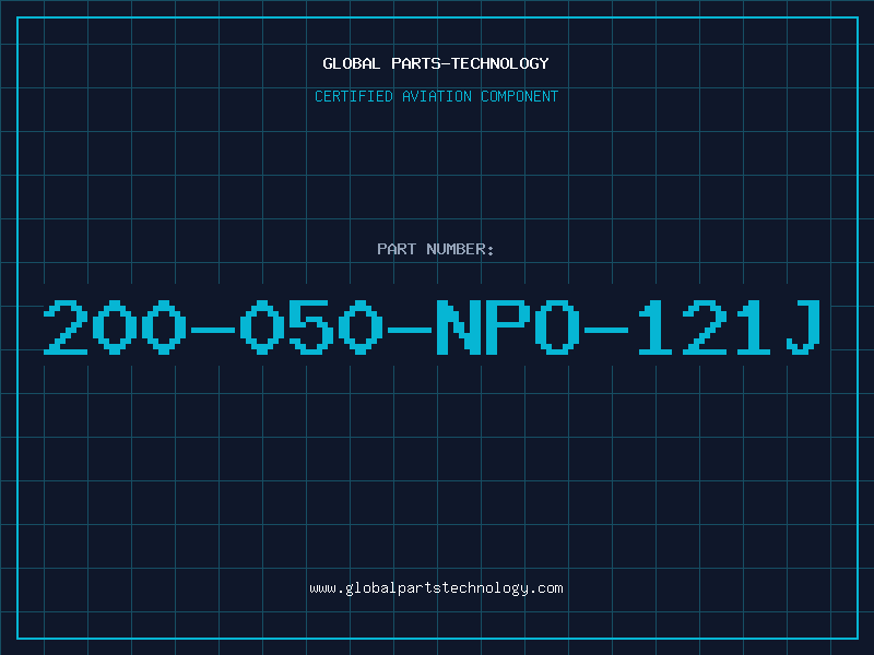 Aviation Part 200-050-NPO-121J