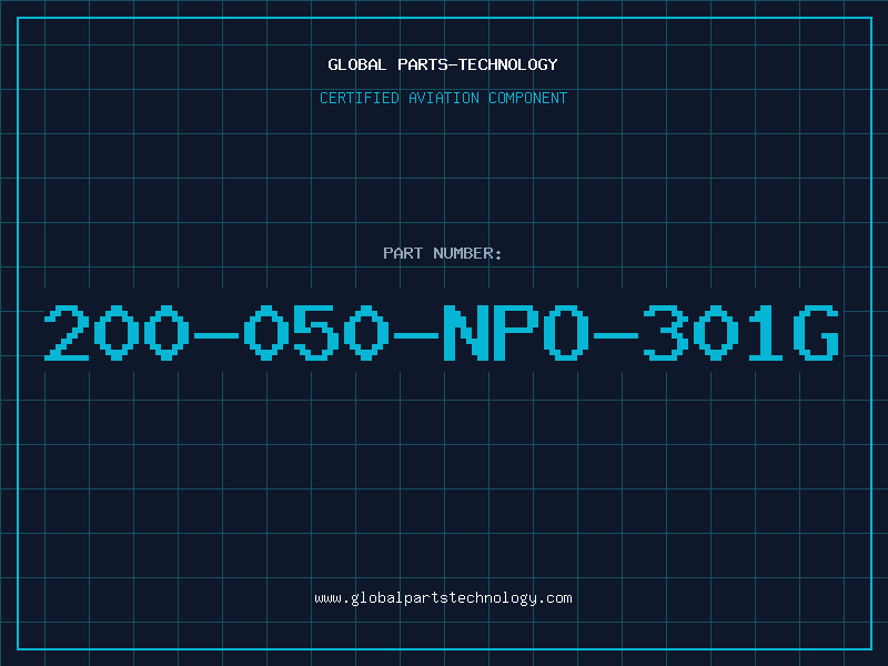 Aviation Part 200-050-NPO-301G