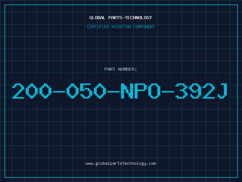 Aviation Part 200-050-NPO-392J