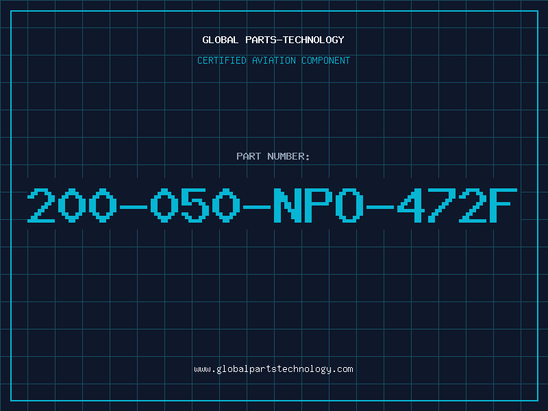 Aviation Part 200-050-NPO-472F