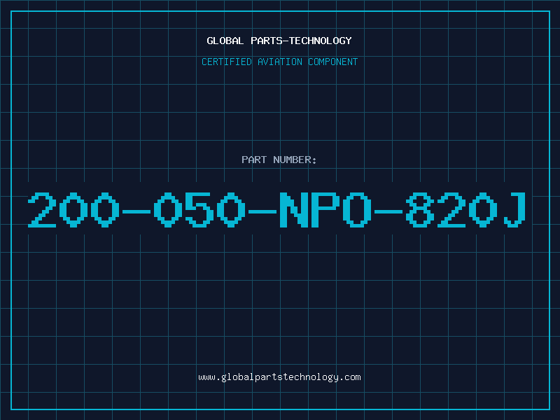 Aviation Part 200-050-NPO-820J