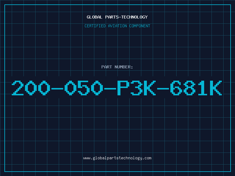 Aviation Part 200-050-P3K-681K