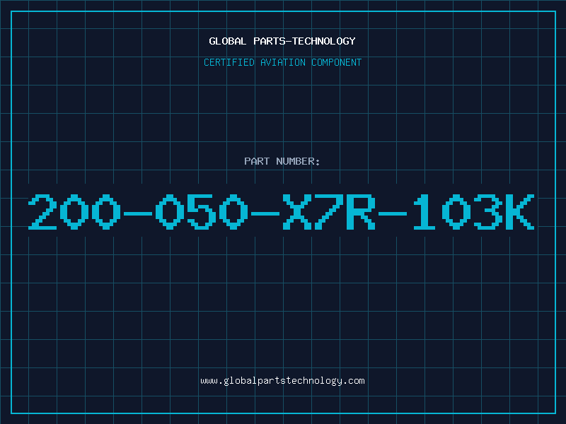 Aviation Part 200-050-X7R-103K