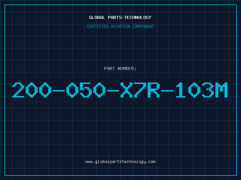 Aviation Part 200-050-X7R-103M