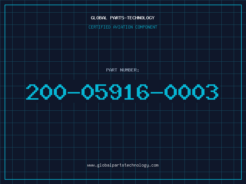 Aviation Part 200-05916-0003