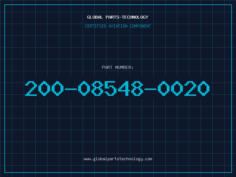 Aviation Part 200-08548-0020