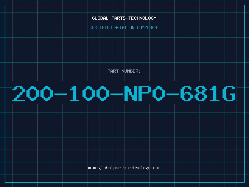 Aviation Part 200-100-NP0-681G