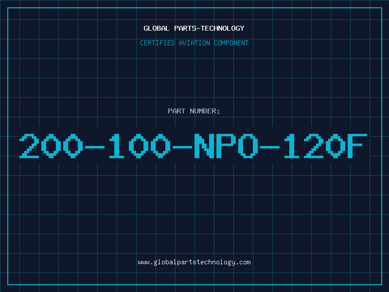 Aviation Part 200-100-NPO-120F