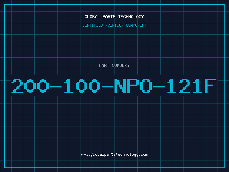 Aviation Part 200-100-NPO-121F