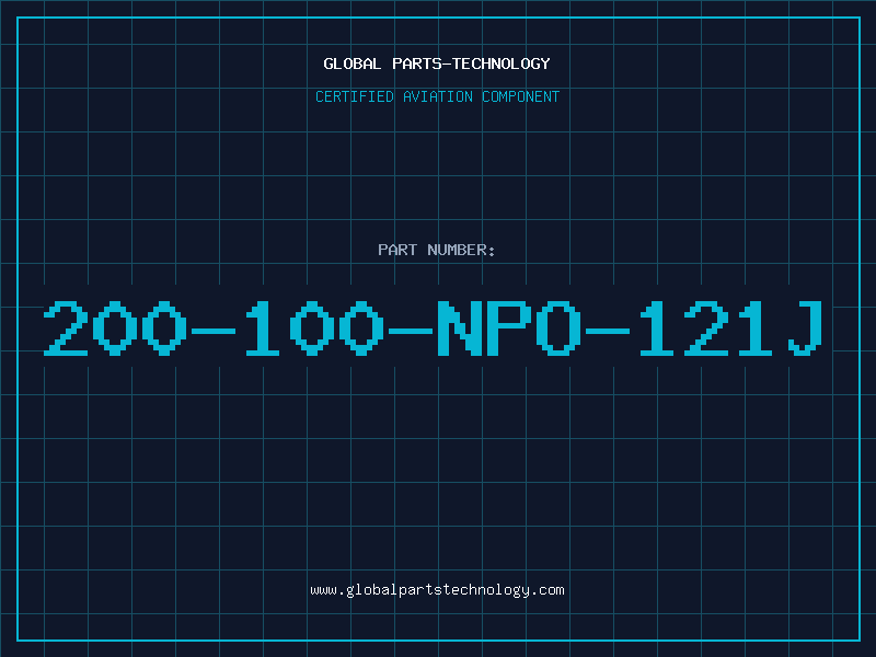 Aviation Part 200-100-NPO-121J