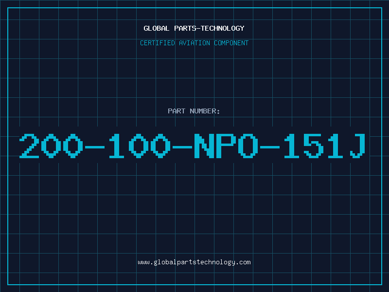 Aviation Part 200-100-NPO-151J