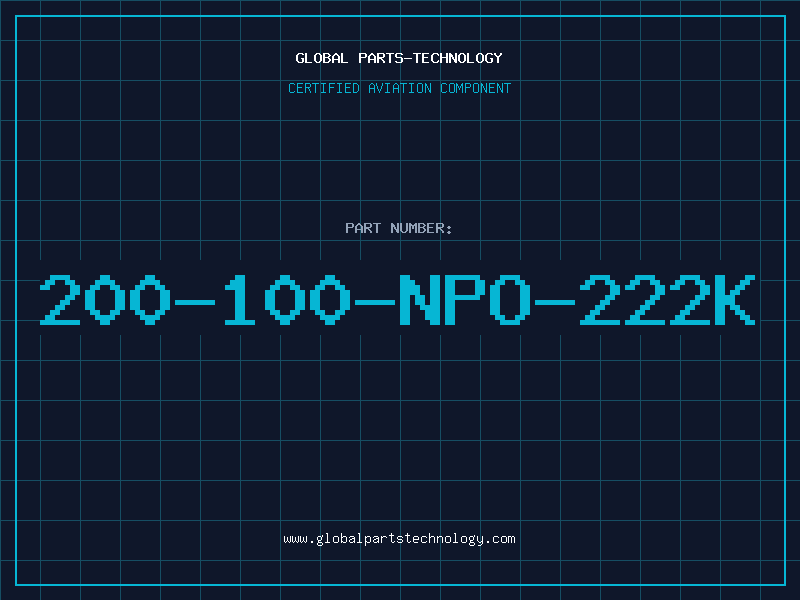 Aviation Part 200-100-NPO-222K